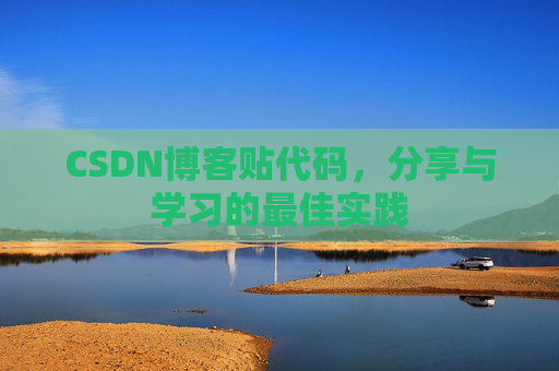 CSDN博客贴代码，分享与学习的最佳实践